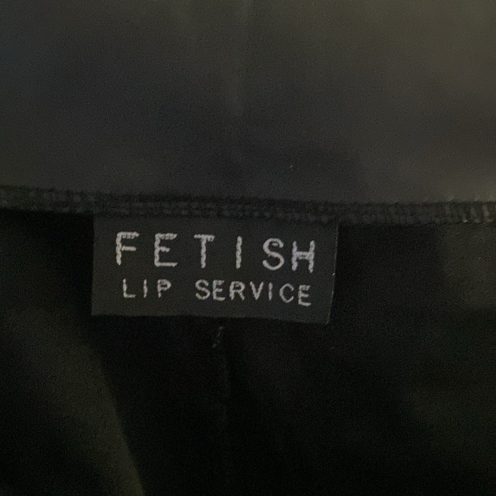 LIPSERVICE FETISH latex micro mini skirt - Picture 4 of 4